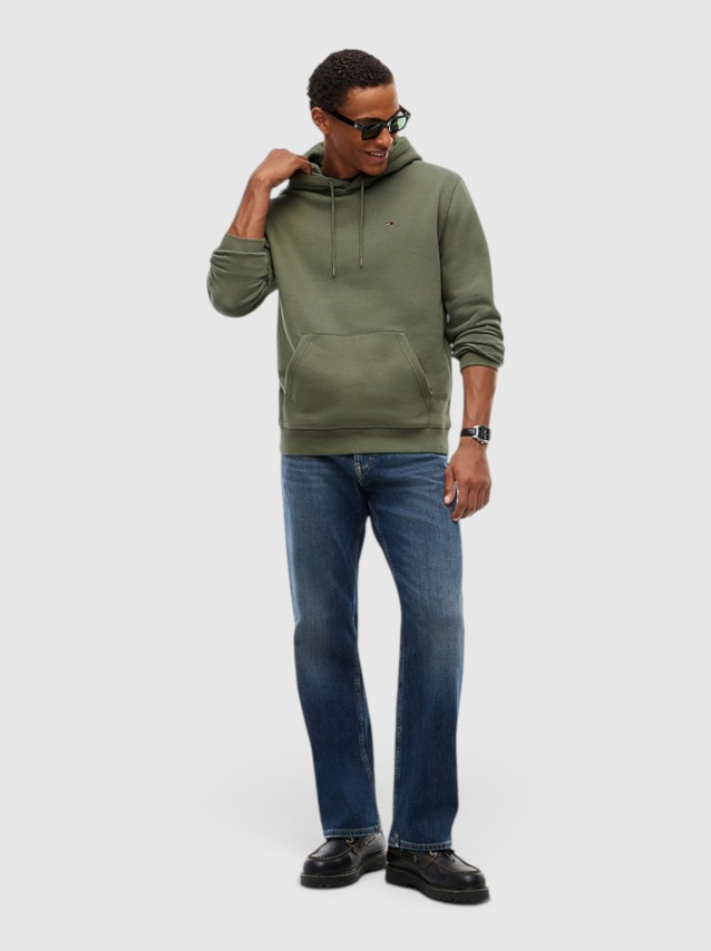 Sweatshirt Tommy Jeans Homem Tjm Reg S Flag Hoodie Ext