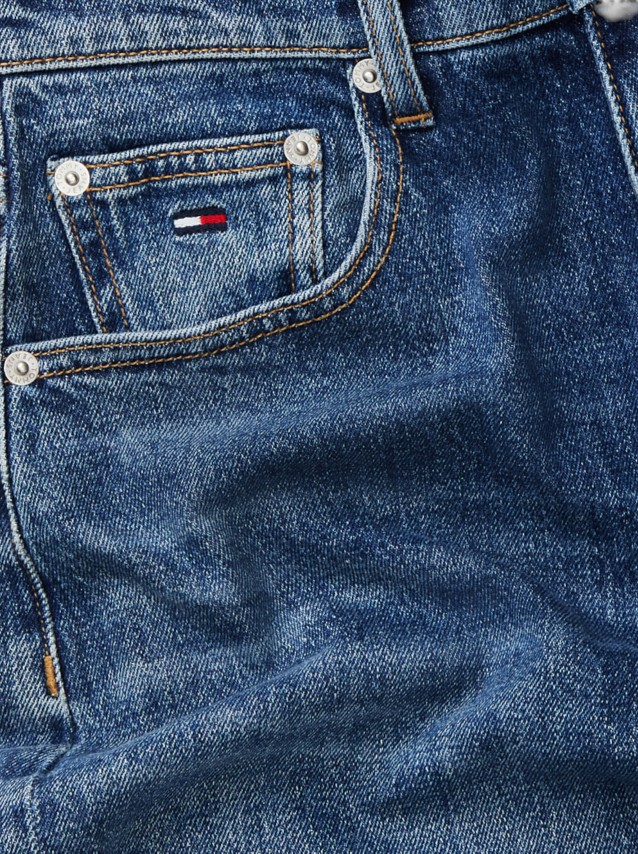 Jeans Tommy Jeans Mulher 90S Mom High Tapered Bj0155