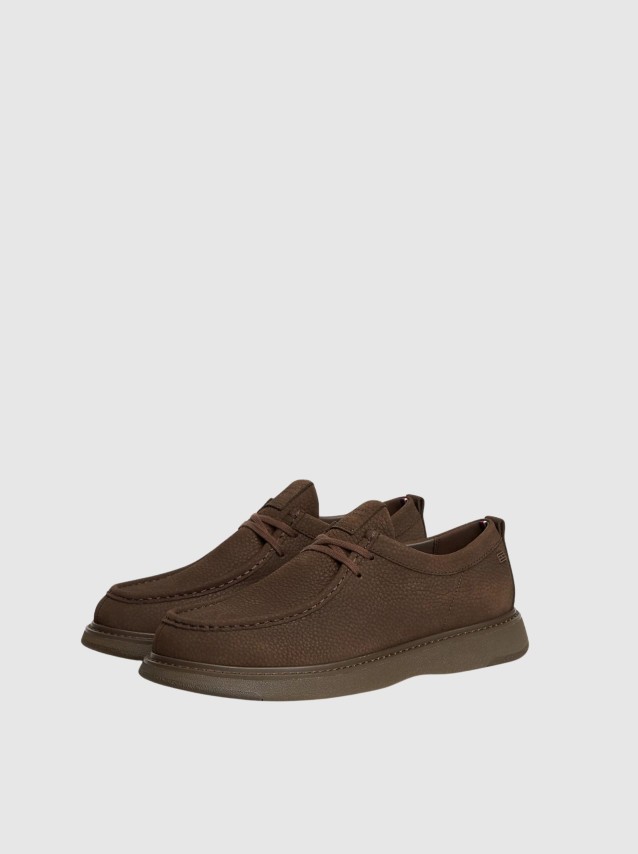 Sapato Tommy Hilfiger Homem Comfort Nubuck Moc Toe Shoe