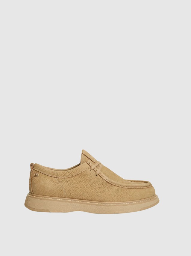 Sapato Tommy Hilfiger Homem Comfort Nubuck Moc Toe Shoe