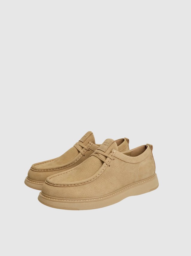 Sapato Tommy Hilfiger Homem Comfort Nubuck Moc Toe Shoe