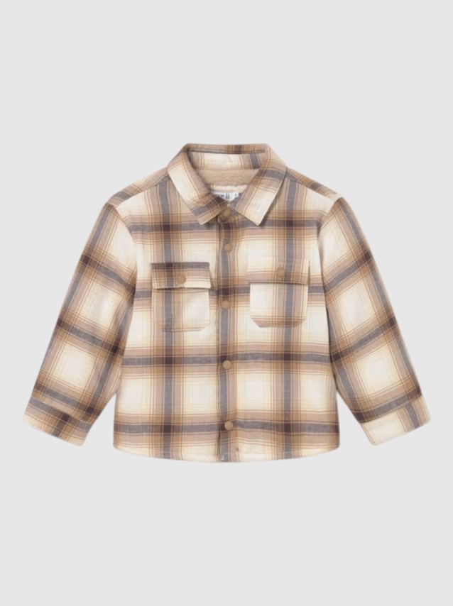 Sobrecamisa Mayoral Menino Sobrecamisa Xadrez Forrada