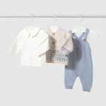 Conjunto Mayoral Menino Conj. Jardineira Tricot