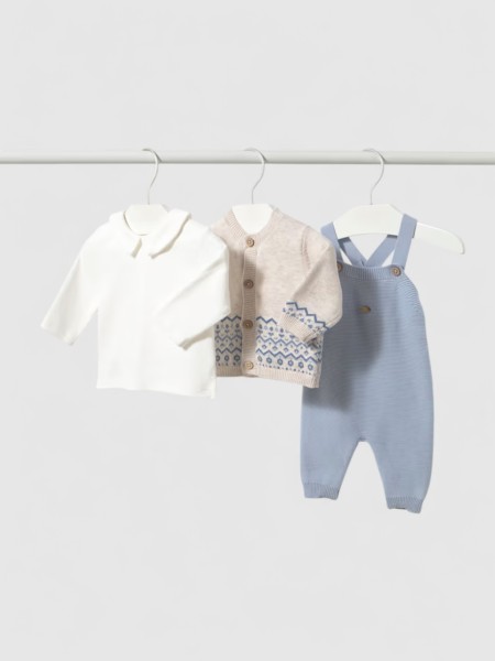 Conjunto Mayoral Menino Conj. Jardineira Tricot Conjunto Mayoral Menino Conj. Jardineira Tricot