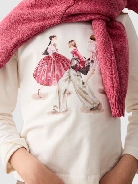 Camisola Mayoral Menina Camiseta M/comp. Clássica Camisola Mayoral Menina Camiseta M/comp. Clássica