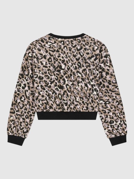 Sweatshirt Guess Menina Midi Oversize Ls Active Top