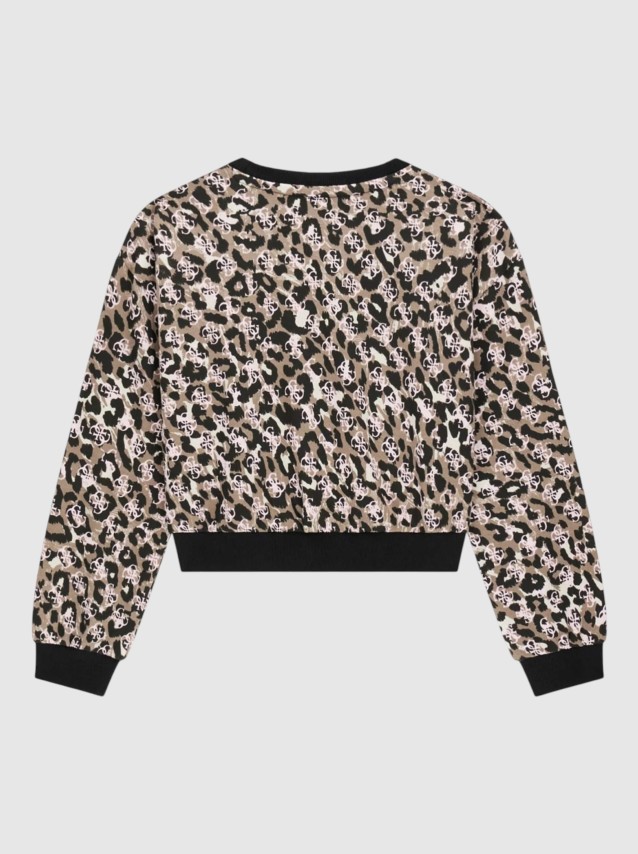 Sweatshirt Guess Menina Midi Oversize Ls Active Top