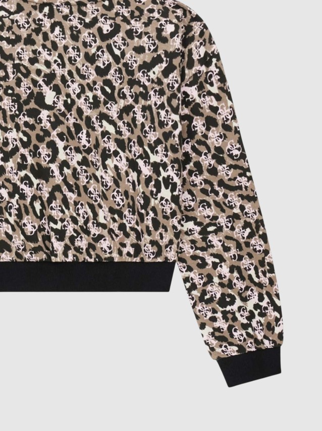Sweatshirt Guess Menina Midi Oversize Ls Active Top