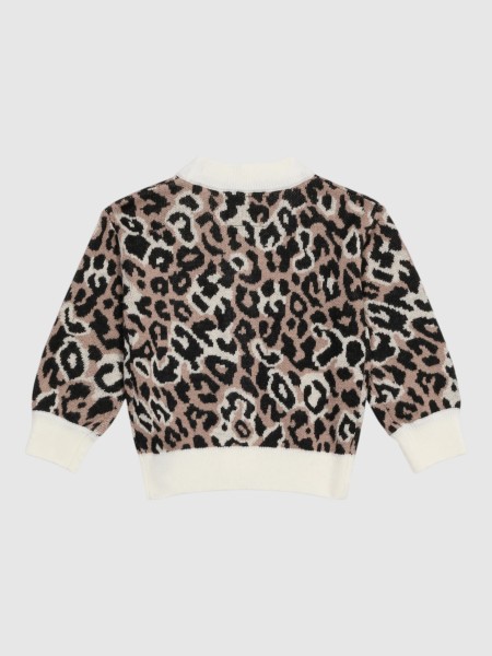 Casaco Guess Menina Ls Leo Cardigan