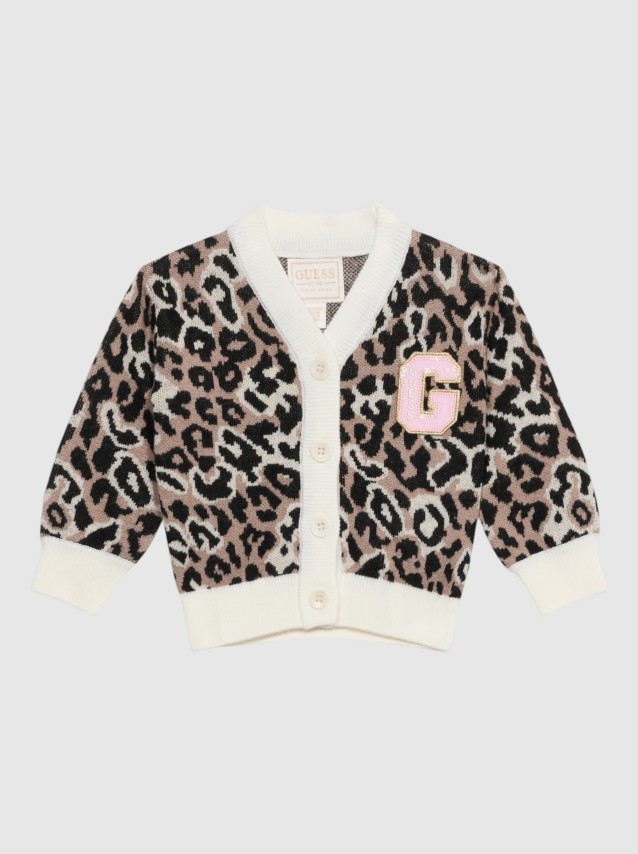 Casaco Guess Menina Ls Leo Cardigan