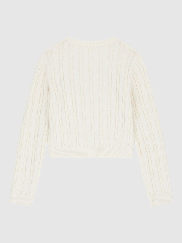 Camisola Guess Menina Crop Ls Sweater