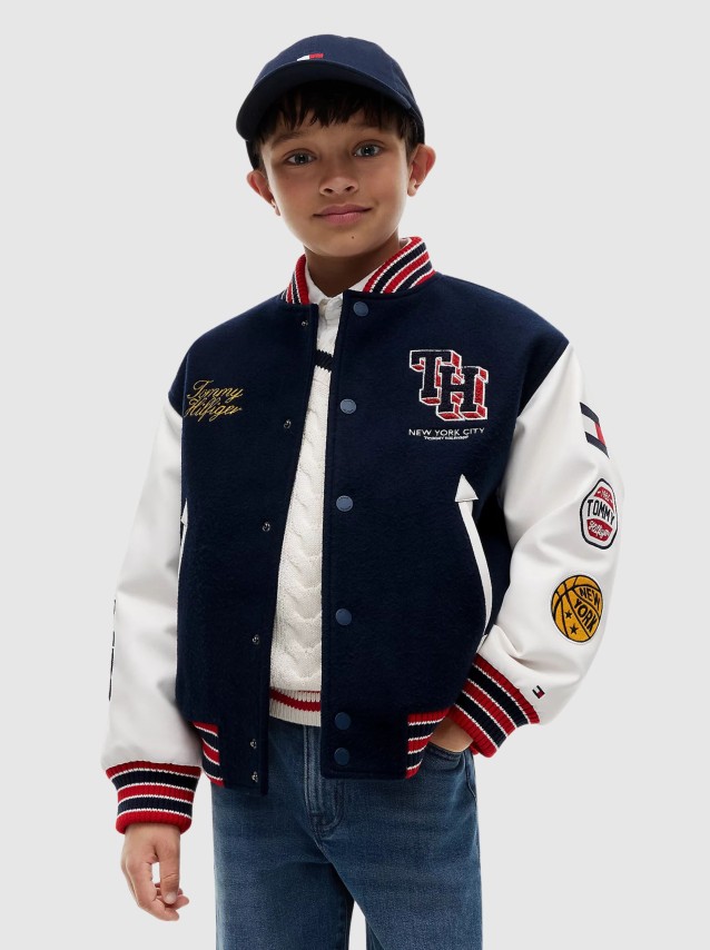 Casaco Tommy Hilfiger Menino Varsity Bomber
