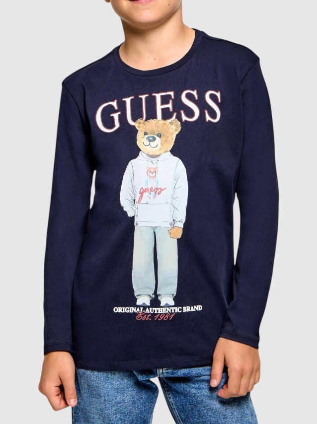 Camisola Guess Menino Ls T-Shirt