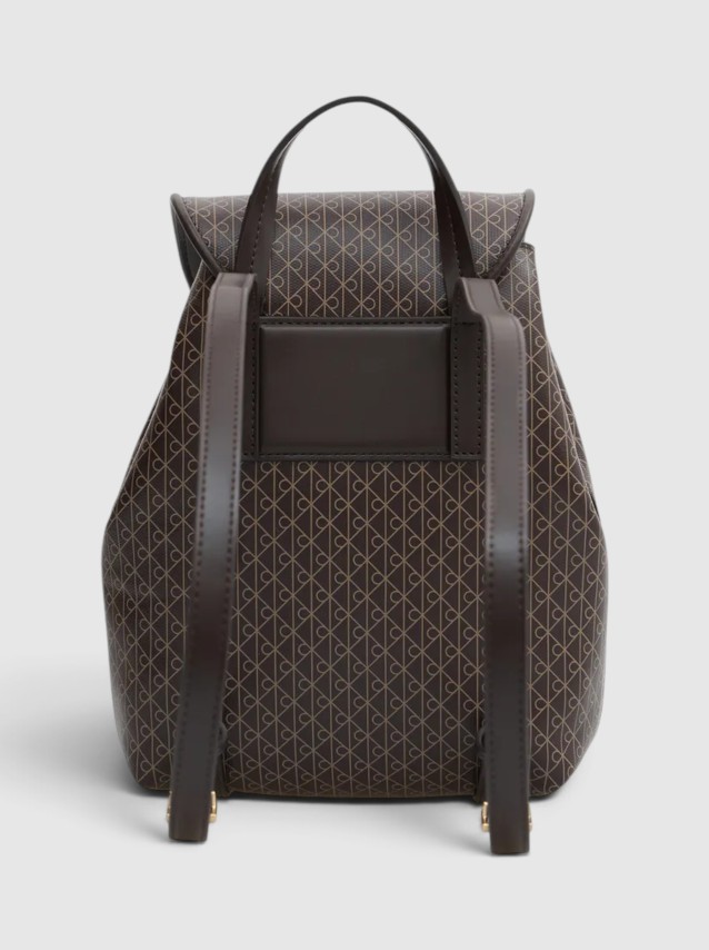 Mochila Calvin Klein Mulher Emblem Aop Mini Backpack