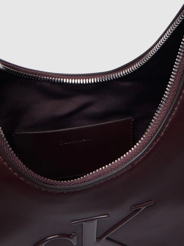 Mala Calvin Klein Mulher Bold Ck Small Crescent Bag