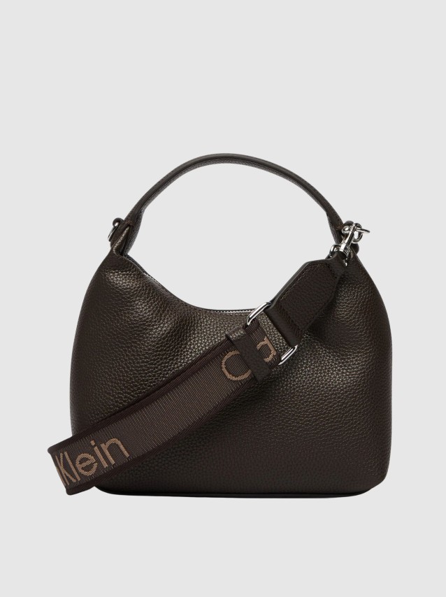 Mala Calvin Klein Mulher Webbing Strap Small Bag