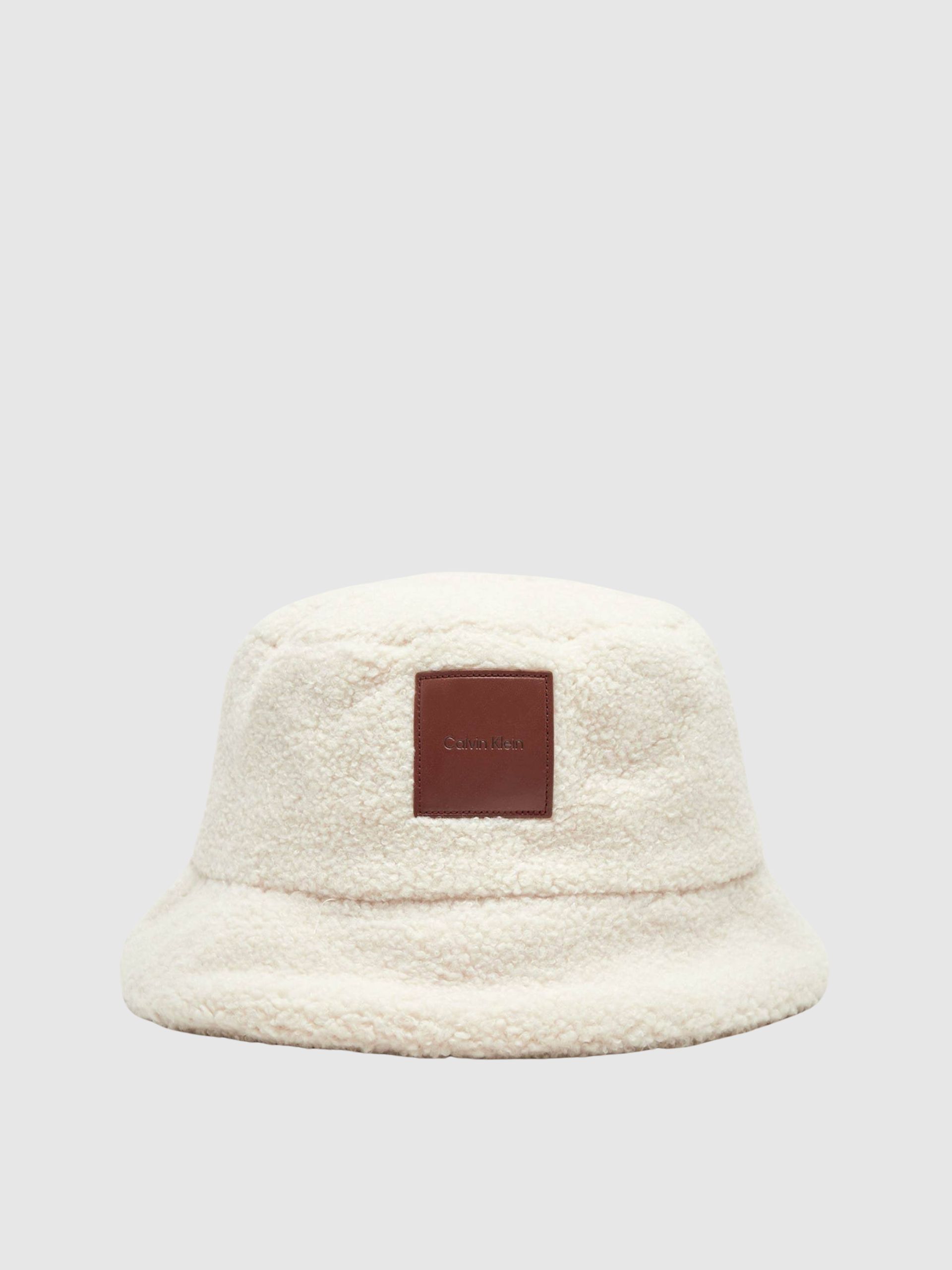 Chapéu Calvin Klein Mulher All-Over Sherpa W/ Patch Bucket