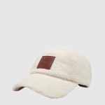 Bon� Calvin Klein Mulher All-Over Sherpa W/ Patch Cap