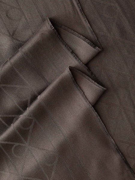 Cachecol Calvin Klein Mulher Emblem Aop Glossy Tonal Scarf
