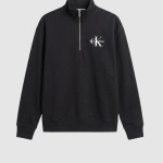 Camisola Calvin Klein  Homem Cl Ls 350Terry McRo Mnlg Qtr Zip