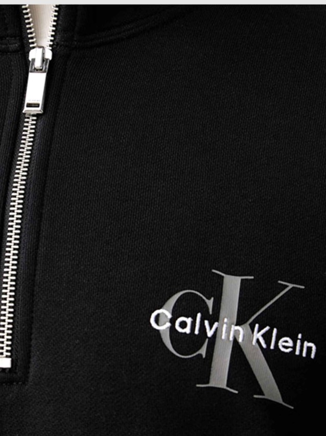 Camisola Calvin Klein Homem Cl Ls 350Terry McRo Mnlg Qtr Zip