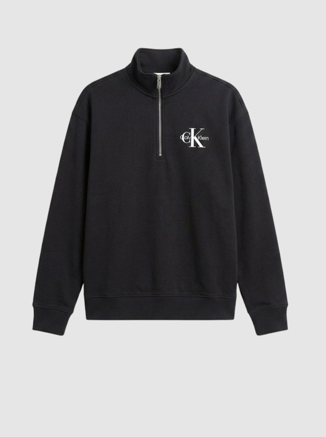 Camisola Calvin Klein Homem Cl Ls 350Terry McRo Mnlg Qtr Zip