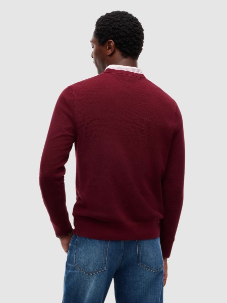 Camisola Tommy Hilfiger Homem Essential Structure Crew Neck