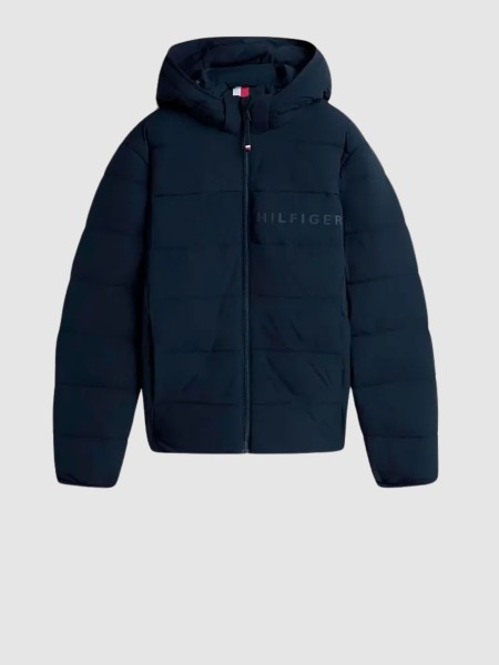 Casaco Tommy Hilfiger Homem Detachable Hooded Branded Puffer