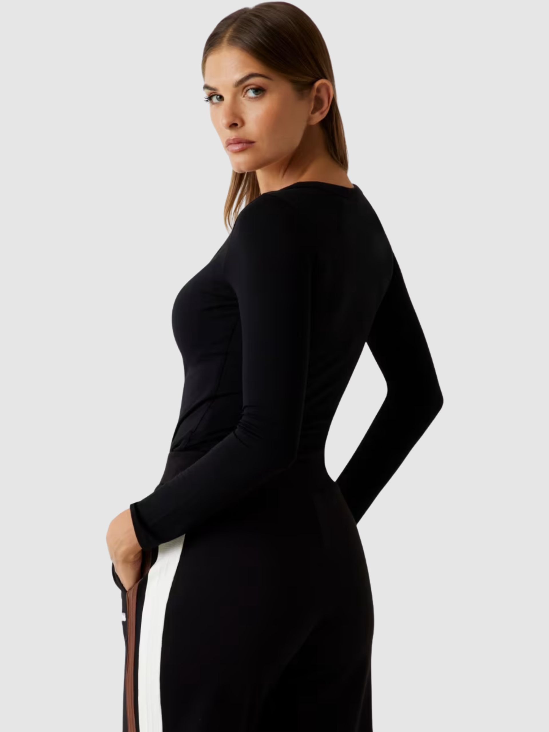 Body Guess Mulher Colette Ls Bodysuit