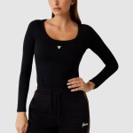 Body Guess Mulher Colette Ls Bodysuit