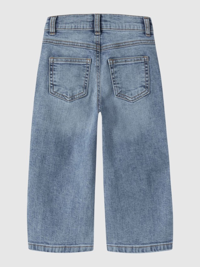 Jeans Name It Menina Nmfrose Wide Jeans 8809-Md Tb