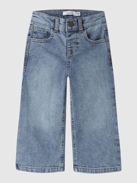 Jeans Name It Menina Nmfrose Wide Jeans 8809-Md Tb Jeans Name It Menina Nmfrose Wide Jeans 8809-Md Tb