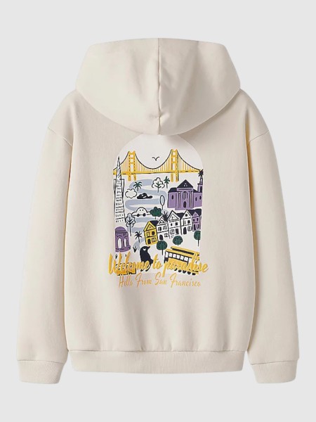 Sweatshirt Name It Menino Nkmnabil Ls Rlx Swe Wh Box Ps