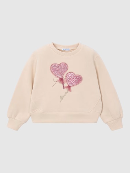 Sweatshirt Mayoral Menina Sweat Aplica��es