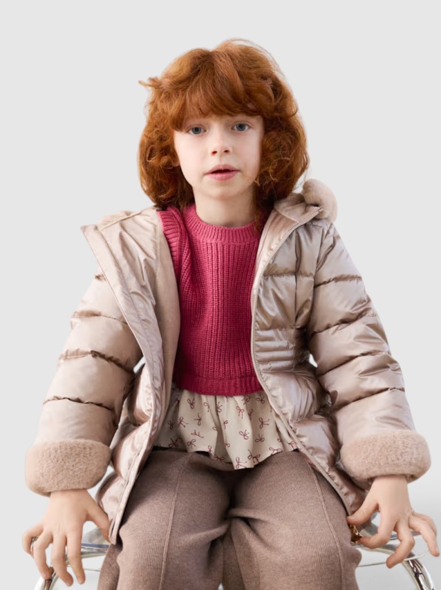 Kispo Mayoral Menina Blus�o Metalizado Pelo