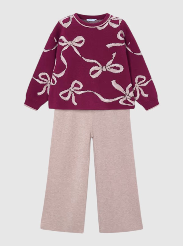 2 Pe�as Mayoral Menina Conj. Cal�a Tricot