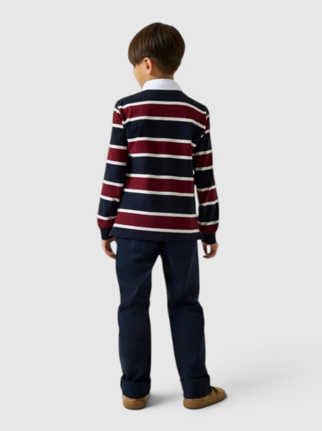 Polo Guess Menino Heavy Jersey Ls Polo