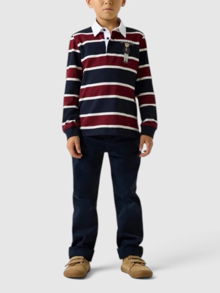 Polo Guess Menino Heavy Jersey Ls Polo Polo Guess Menino Heavy Jersey Ls Polo
