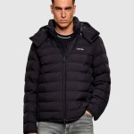 Kispo Calvin Klein Homem Ls Ltwt Nylon Hooded Puffer Jkt