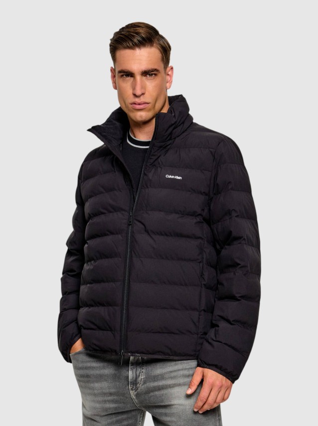 Kispo Calvin Klein Homem Ls Ltwt Nylon Hooded Puffer Jkt