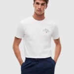 T-Shirt Tommy Hilfiger Homem Script Stack Regular Tee
