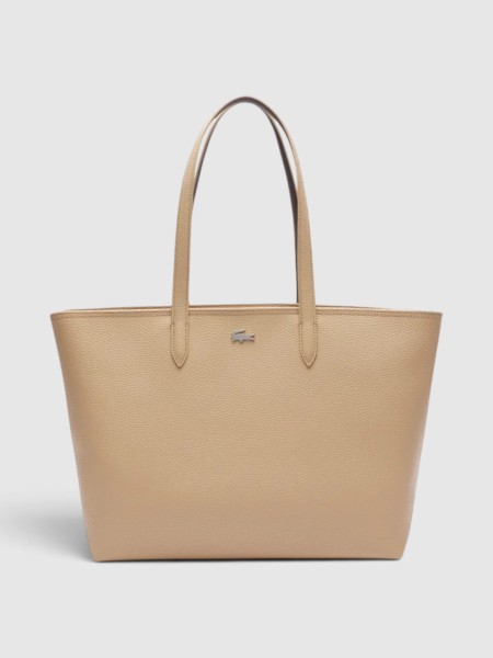 Mala Lacoste Mulher Tote Anna Reversível Com Bolsa Mala Lacoste Mulher Tote Anna Reversível Com Bolsa
