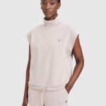 Top Guess Mulher Olympe High Neck Sleeveless Sw