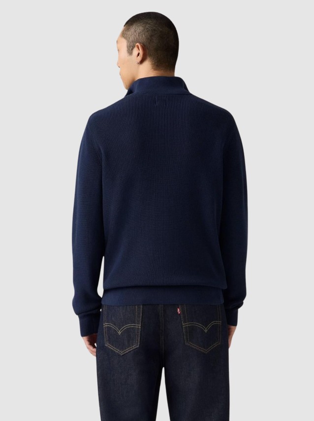 Camisola Levis Homem 2Lightweight Hm Quarter Zip Blues