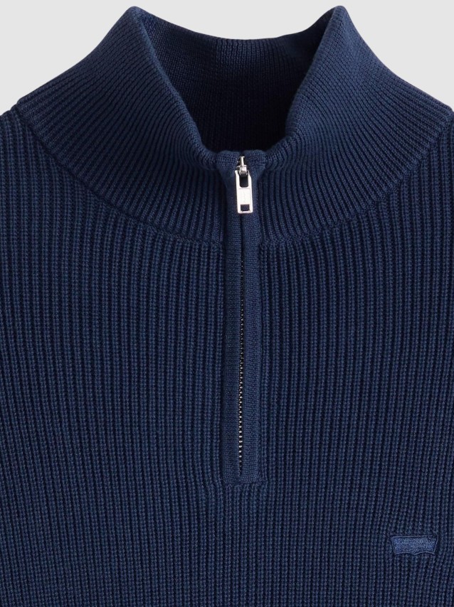 Camisola Levis Homem 2Lightweight Hm Quarter Zip Blues