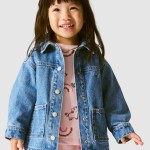 Casaco Name It Menina Nmfluna Glitter Dnm Jacket 4577-Im L