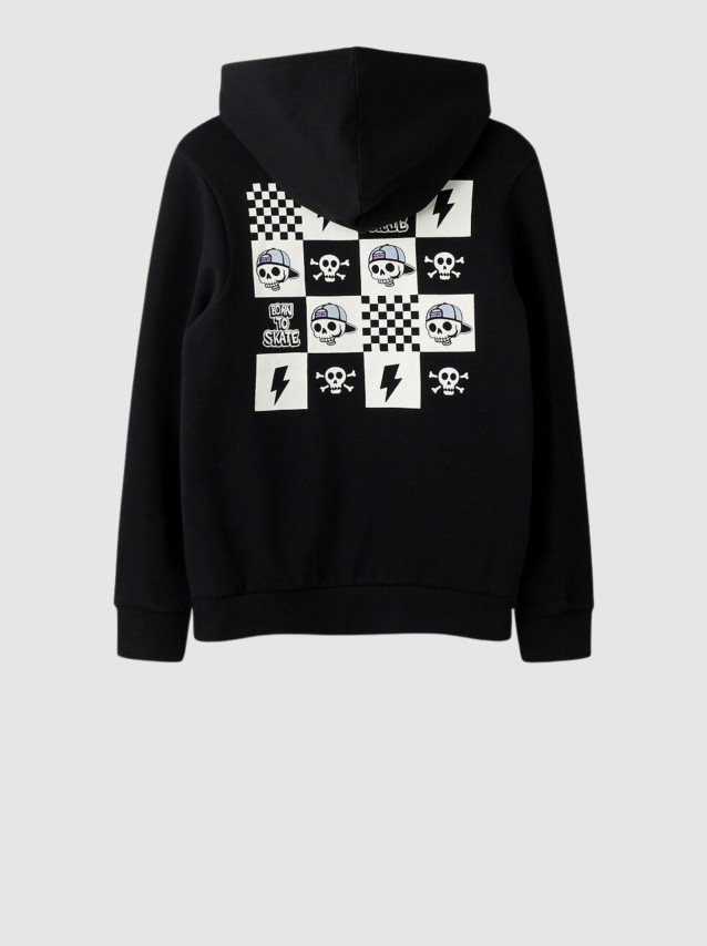 Sweatshirt Name It Menino Nkmlasse Ls Swe Wh Bru Box Ps