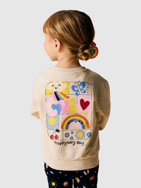 Sweatshirt Name It Menina Nmfluka Ls Nreg Sweat Bru Sweatshirt Name It Menina Nmfluka Ls Nreg Sweat Bru