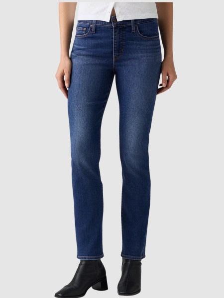Jeans Levis Mulher 312 Shaping Slim Dark Indigo - Worn In Jeans Levis Mulher 312 Shaping Slim Dark Indigo - Worn In