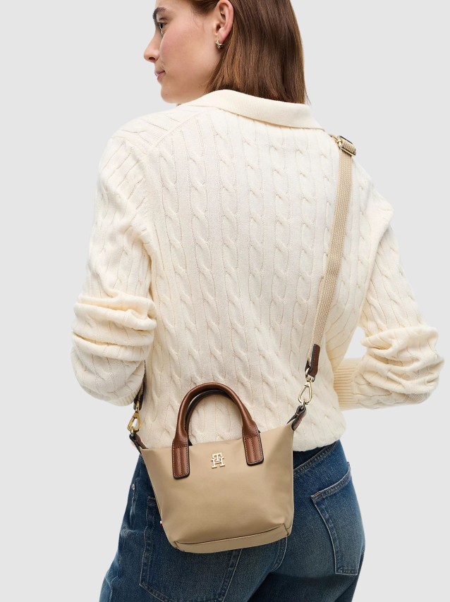 Mala Tommy Hilfiger Mulher Popette Micro Tote